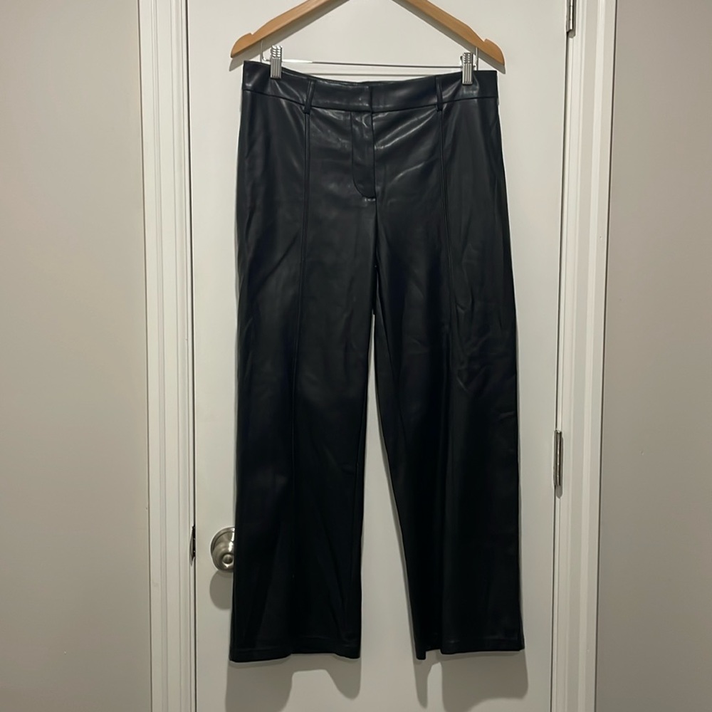 7 for all Mankind leather pants
